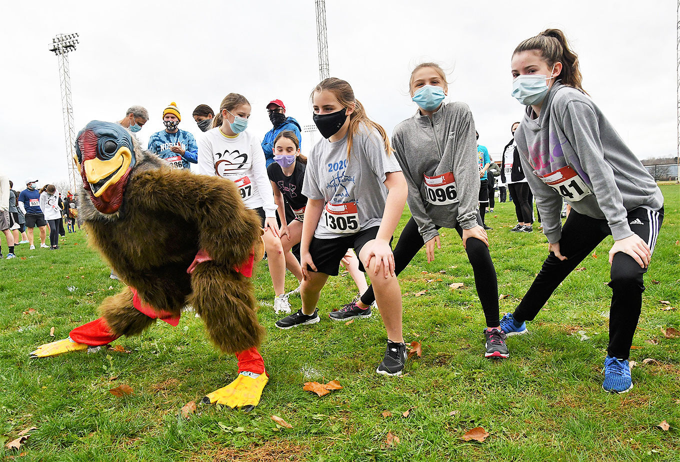 Strutting their stuff at Latrobe-GLSD's annual Turkey Trot